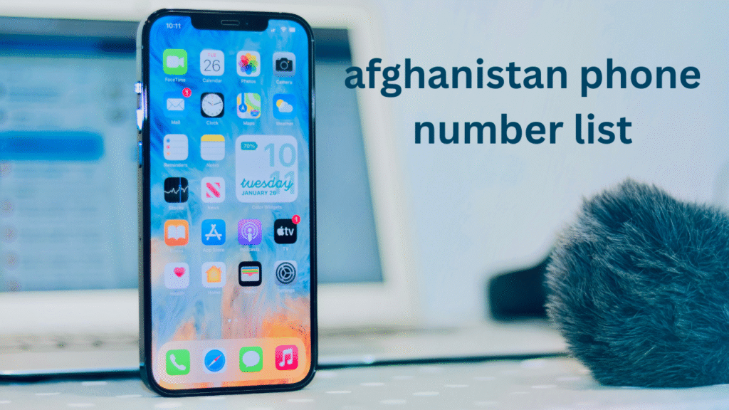 afghanistan phone number list