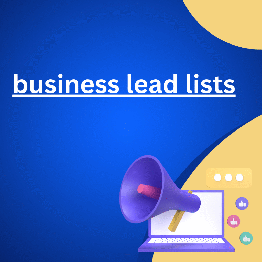 business lead lists
