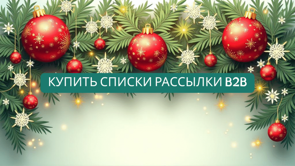 Купить списки рассылки B2B